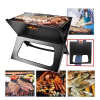 Portable BBQ Barbecue Grill Foldable Charcoal Grill Camping Garden Outdoor Travel